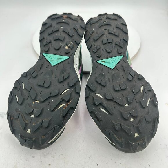 Nike Pegasus Trail 2 Women Sz 9.5 CK4309 300 Off Noir Limelight Laser Blue Shoe - Picture 8 of 11